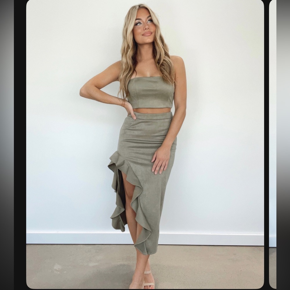 Olive two piece set